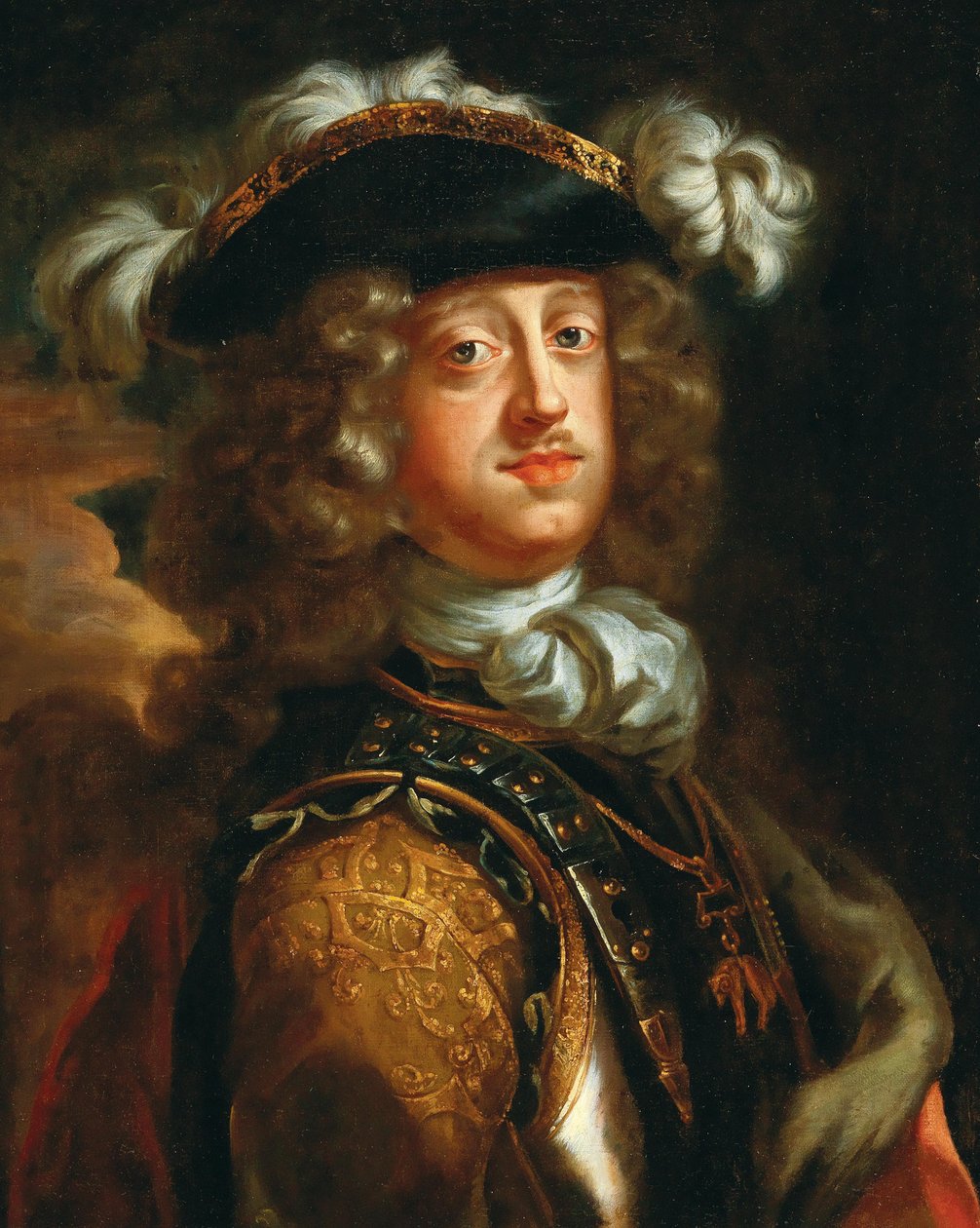 Portret Johanna Wilhelma II 1658-1716, elektor palatyn, XVIII wiek. autorstwa Jan Frans van Douven