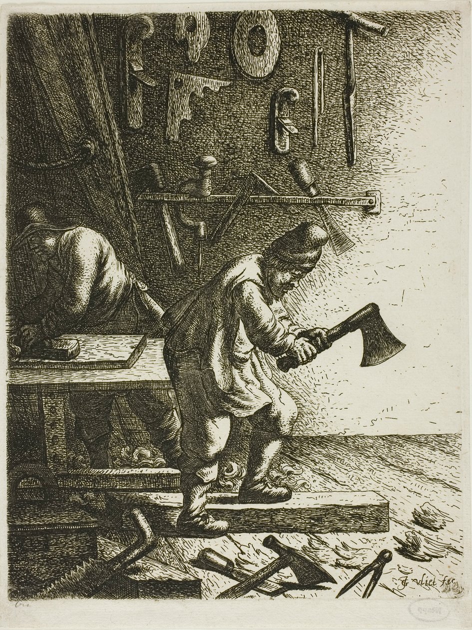 Stolarz autorstwa Jan Georg van Vliet