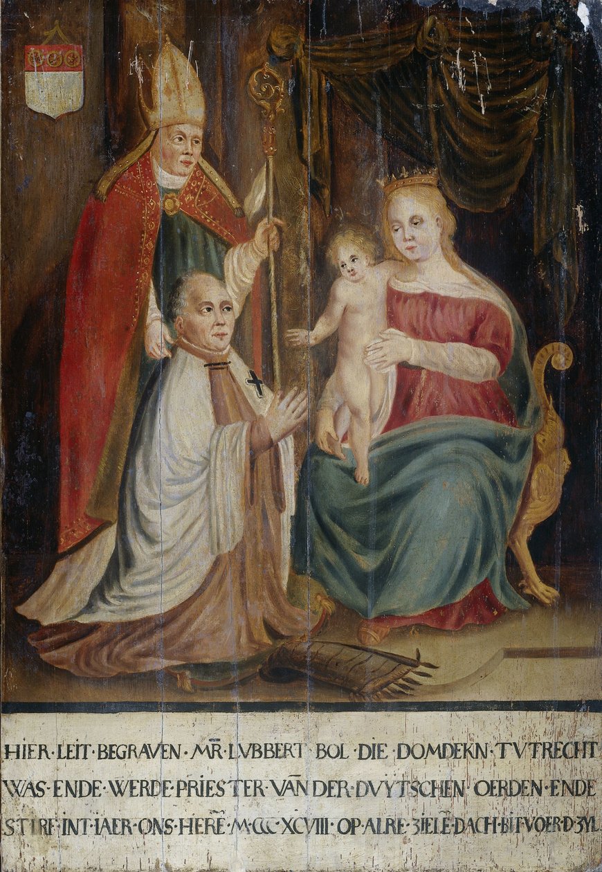 Tablica pamiątkowa dla Lubberta Bolle autorstwa Jan Gerritsz. van Bronckhorst (possibly)