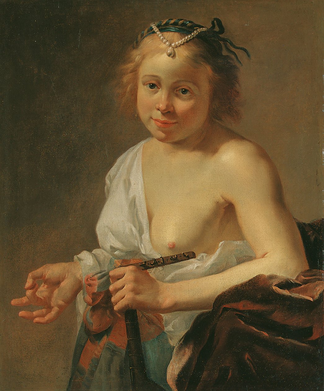 Kurtyzana z lutnią autorstwa Jan Gerritsz. van Bronckhorst
