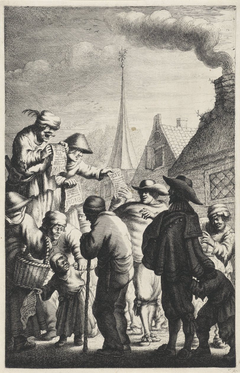 Sprzedawca tekstów autorstwa Jan Gillisz. van Vliet
