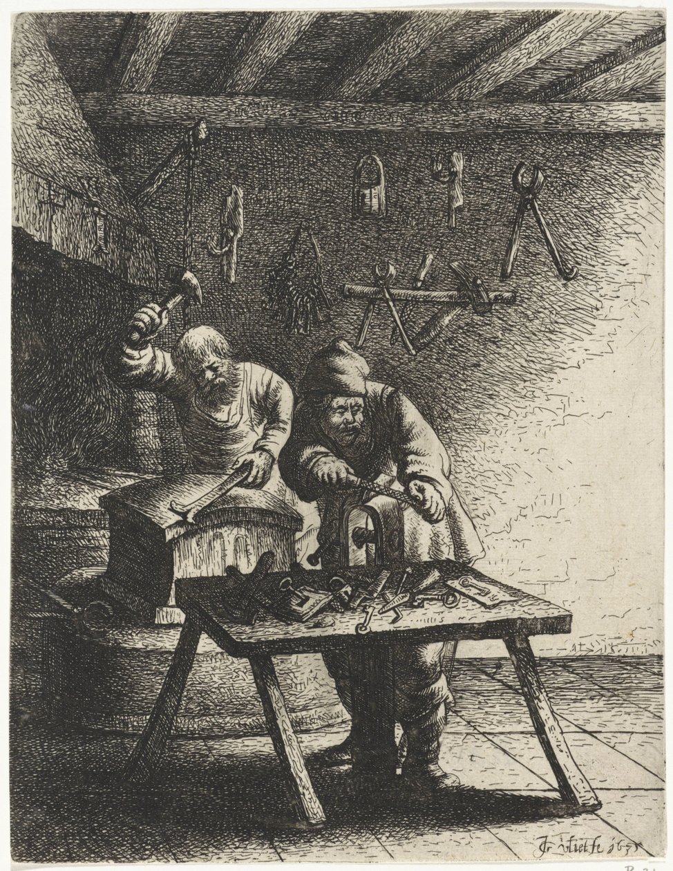 ślusarze Zawody (tytuł serii) autorstwa Jan Gillisz. van Vliet
