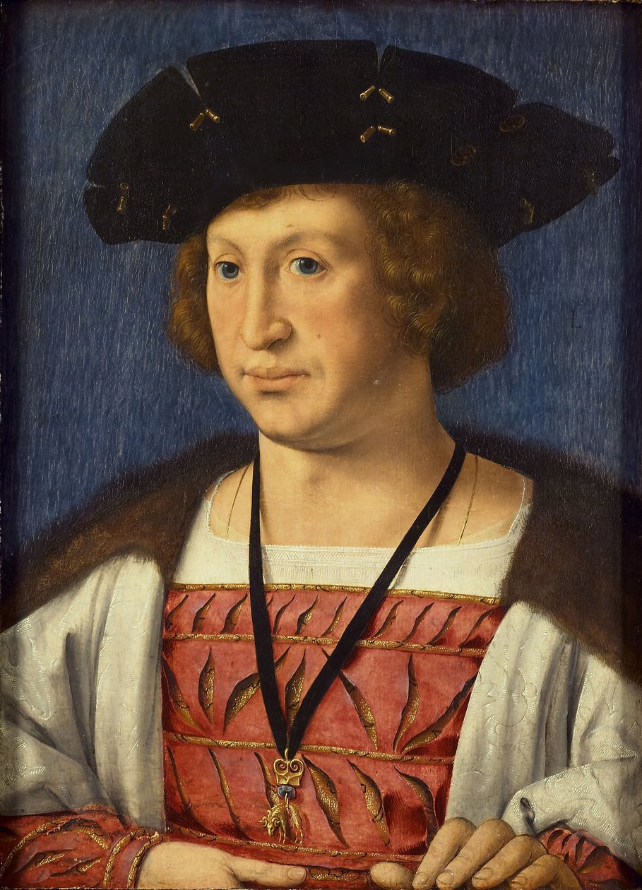 Floris van Egmond 1469-1539, hrabia Buren, 1536 autorstwa Jan Gossaert