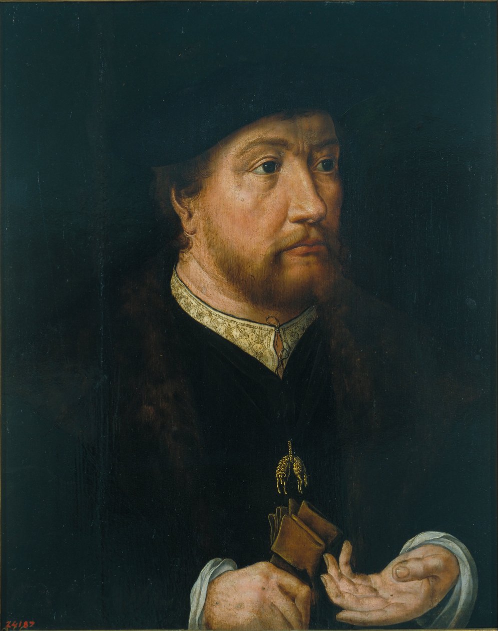 Henryk III z Nassau-Breda autorstwa Jan Gossaert