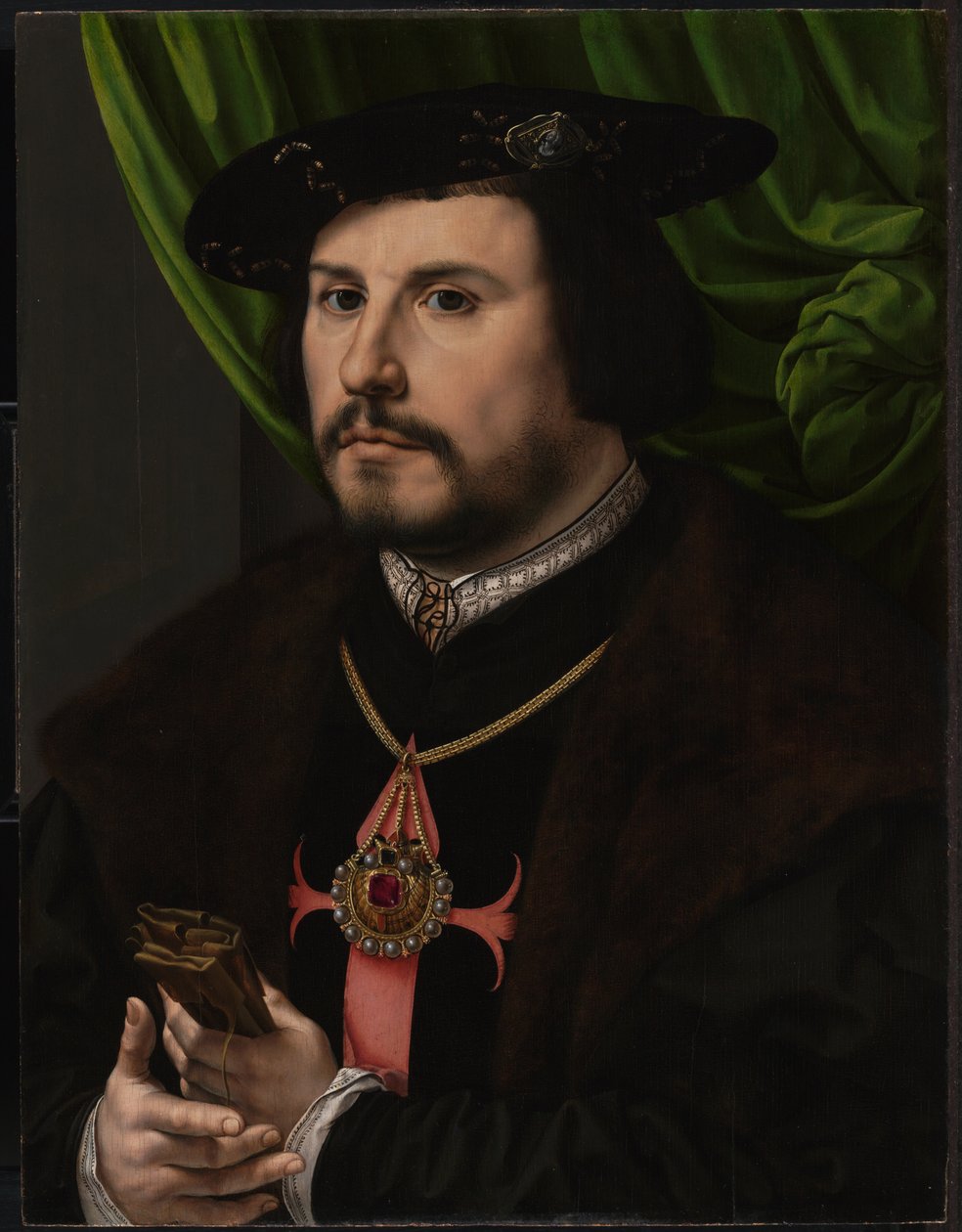 Portret Francisco de los Cobos y Molina, ok. 1530 autorstwa Jan Gossaert