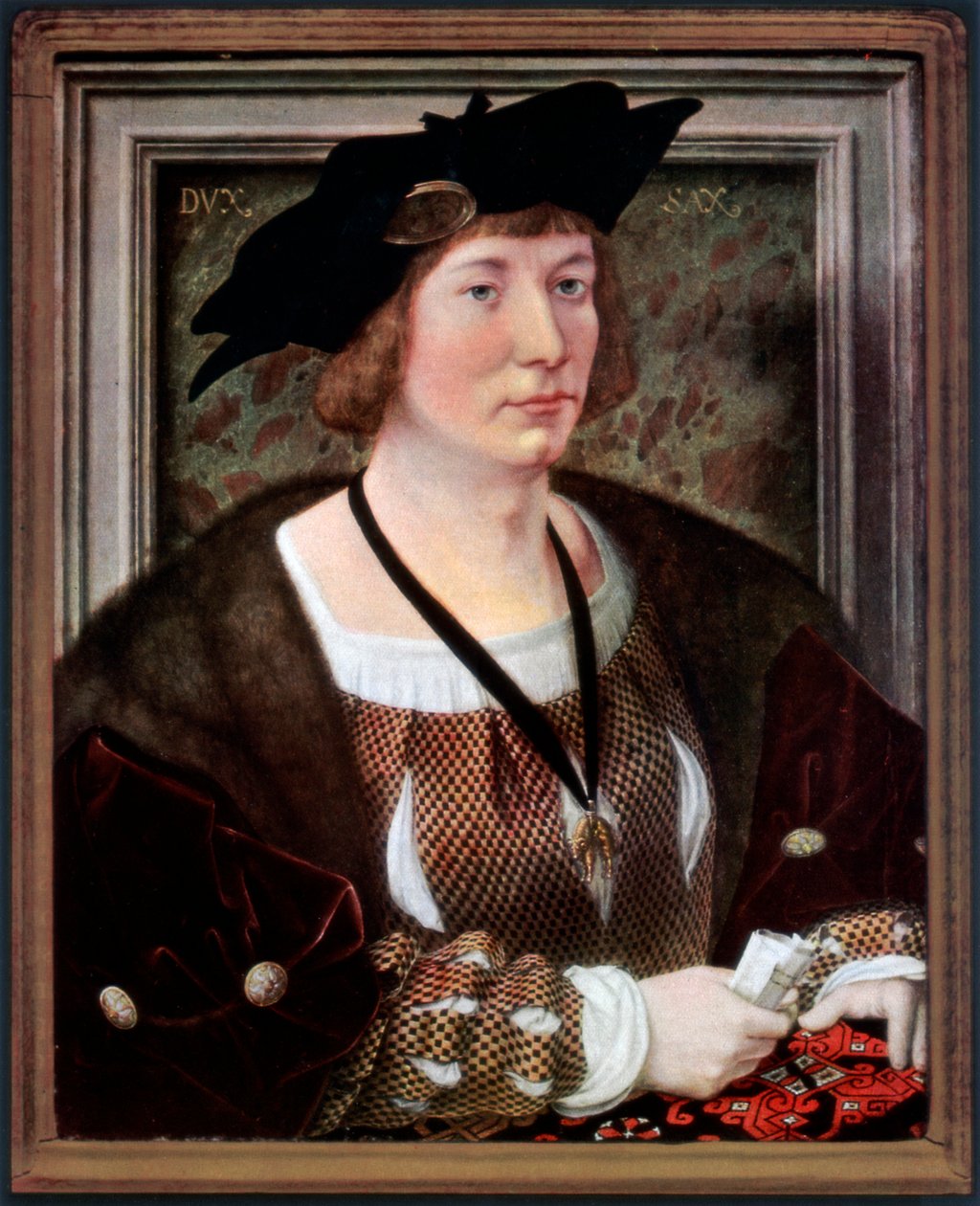 Portret Hendrika III, hrabiego Nassau-Breda, c1516-1517, 1927 autorstwa Jan Gossaert