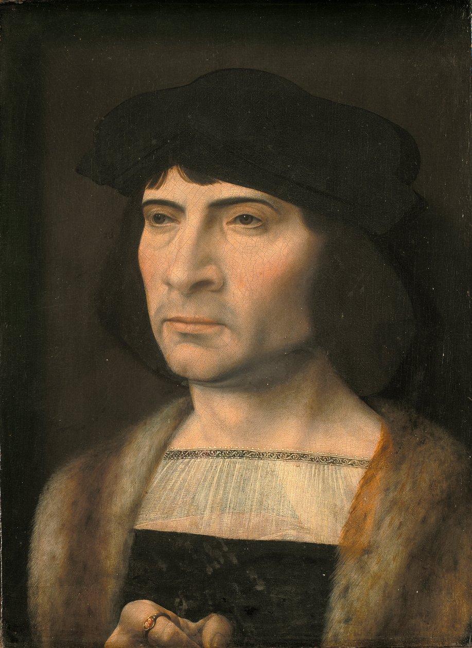 Portret mężczyzny, 1493-1532 autorstwa Jan Gossaert