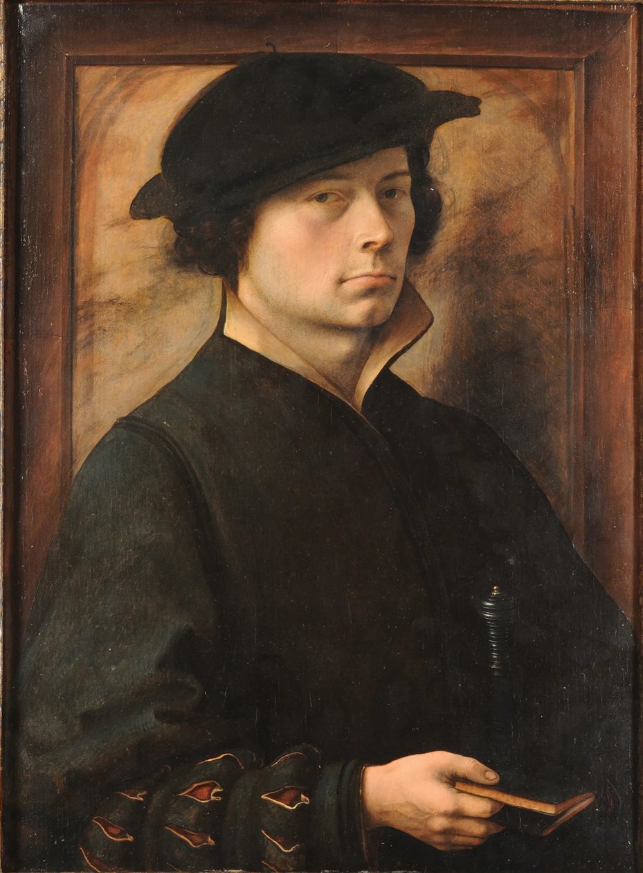 Portret młodego mężczyzny autorstwa Jan Gossaert