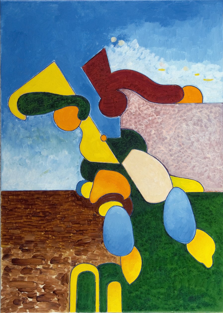 Ciało i Dusza, nr 2, 2007 (olej na płótnie) autorstwa Jan Groneberg