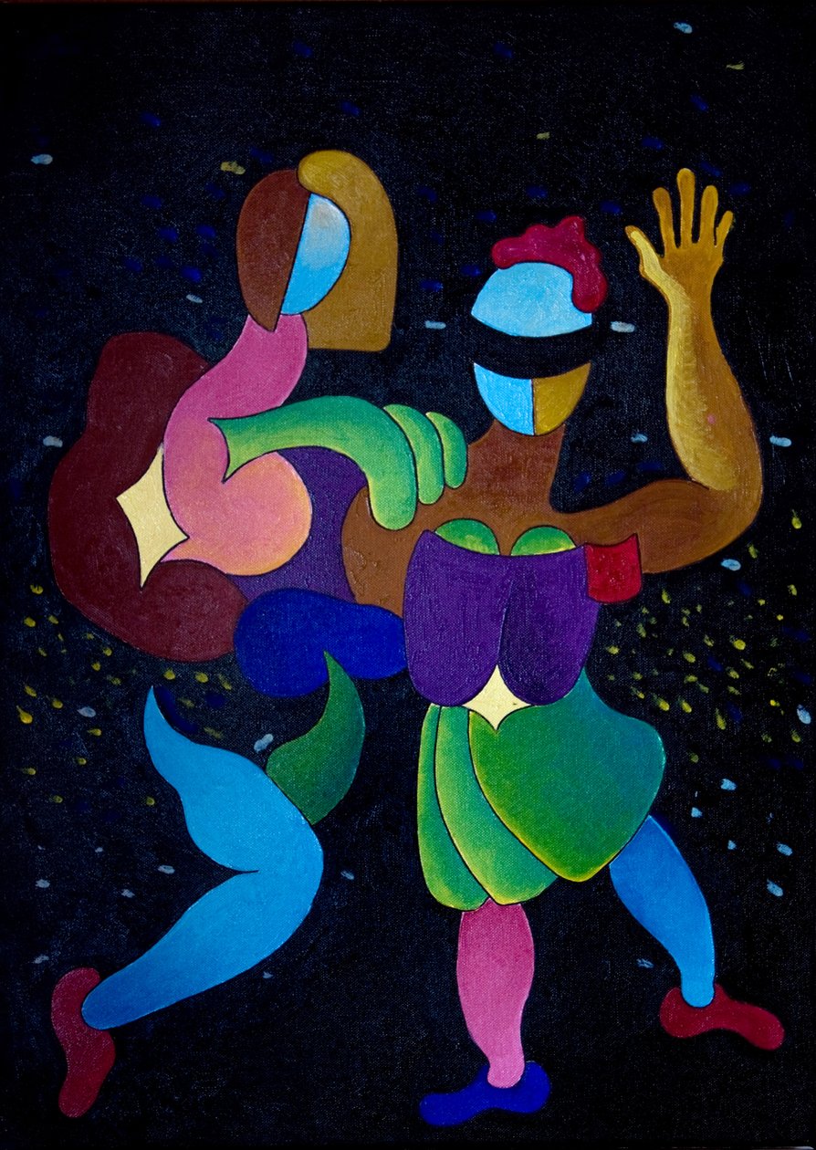 Karnawał, 2007 (olej na płótnie) autorstwa Jan Groneberg