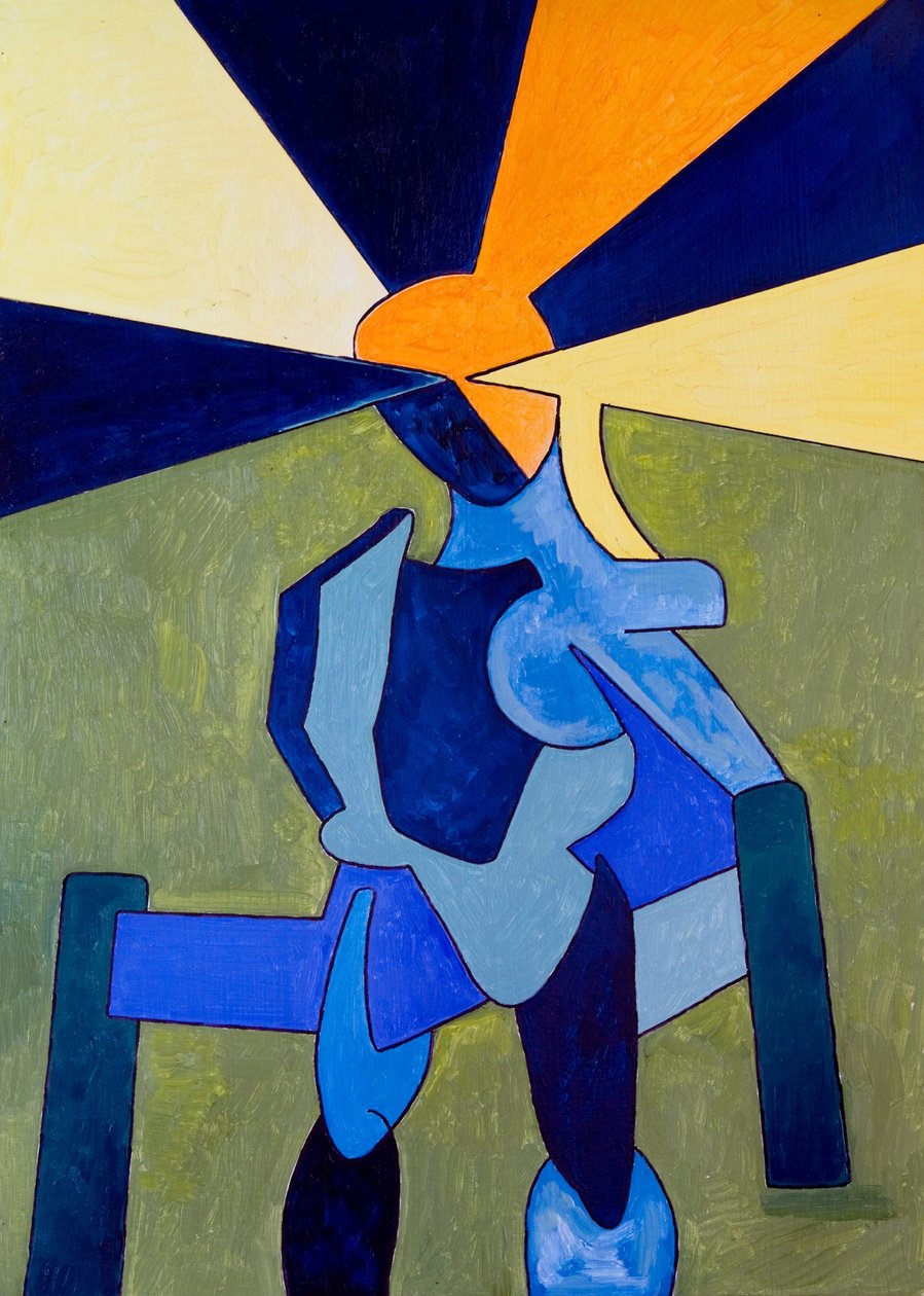 Defiance, 2007 (olej na drewnie) autorstwa Jan Groneberg