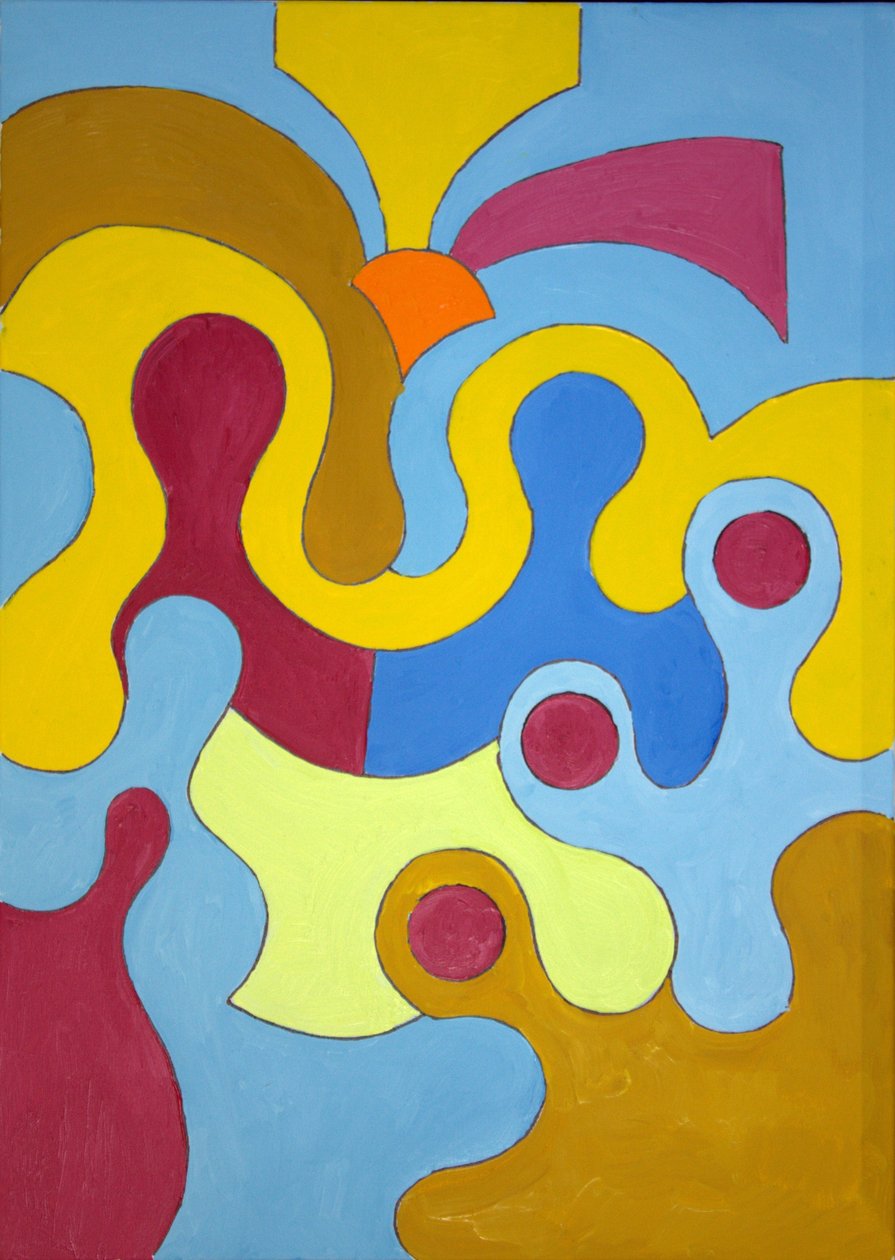 Szopka, 2009 (olej na płótnie) autorstwa Jan Groneberg
