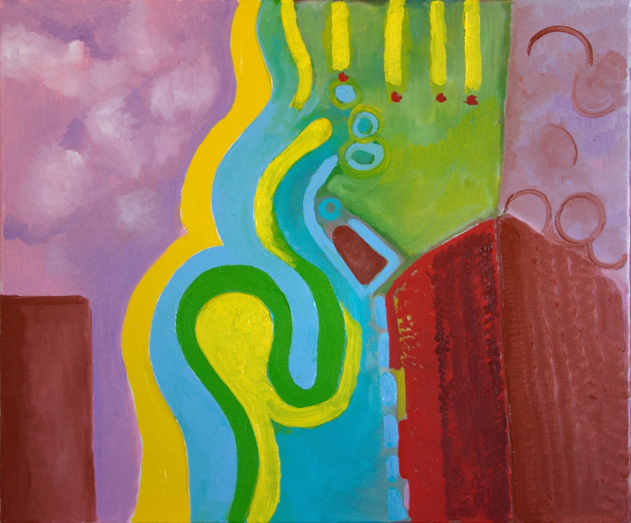 Czułość błyskawicy, 2009 (olej na płótnie) autorstwa Jan Groneberg