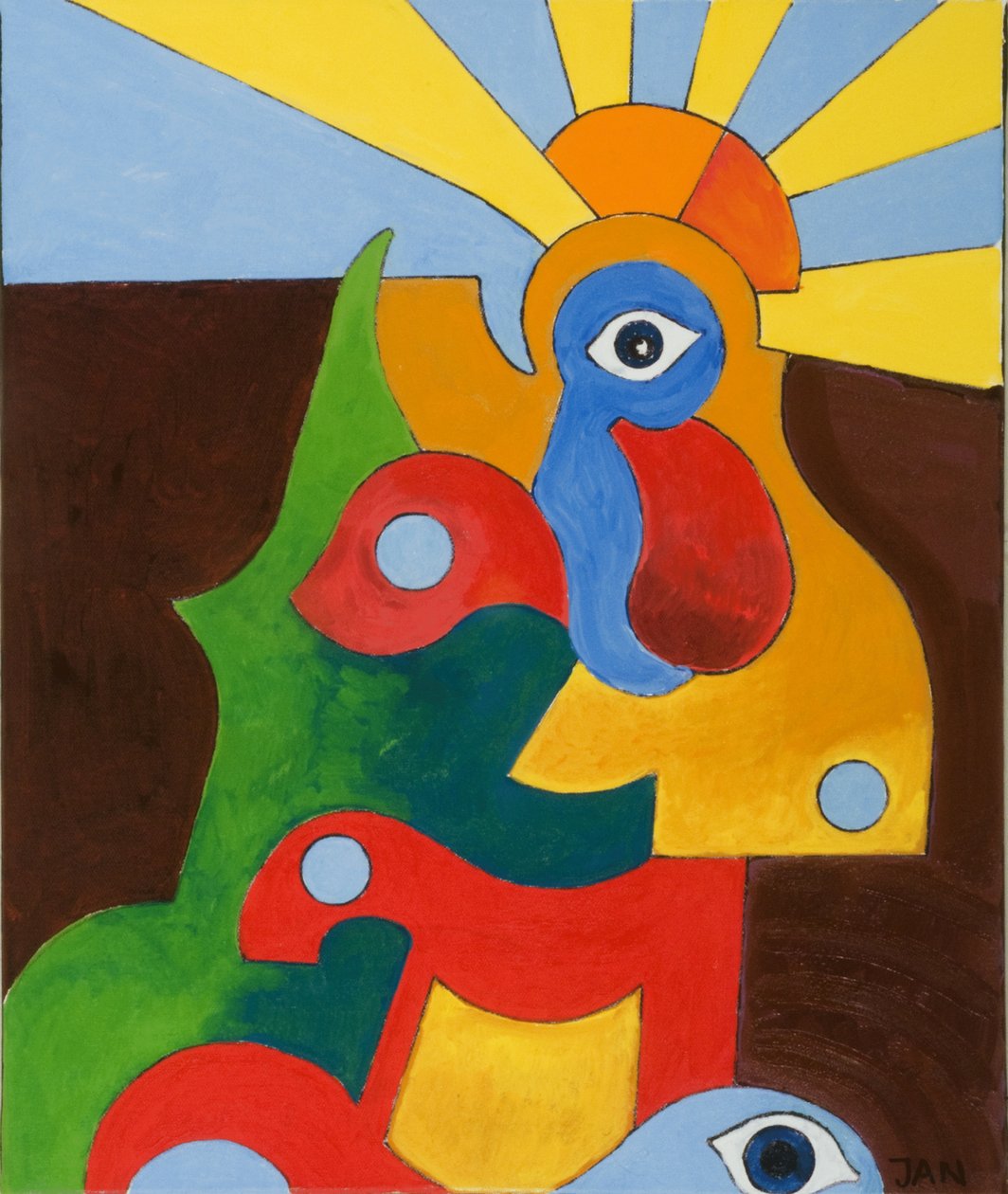 Mały Kutas, 2009 (olej na płótnie) autorstwa Jan Groneberg