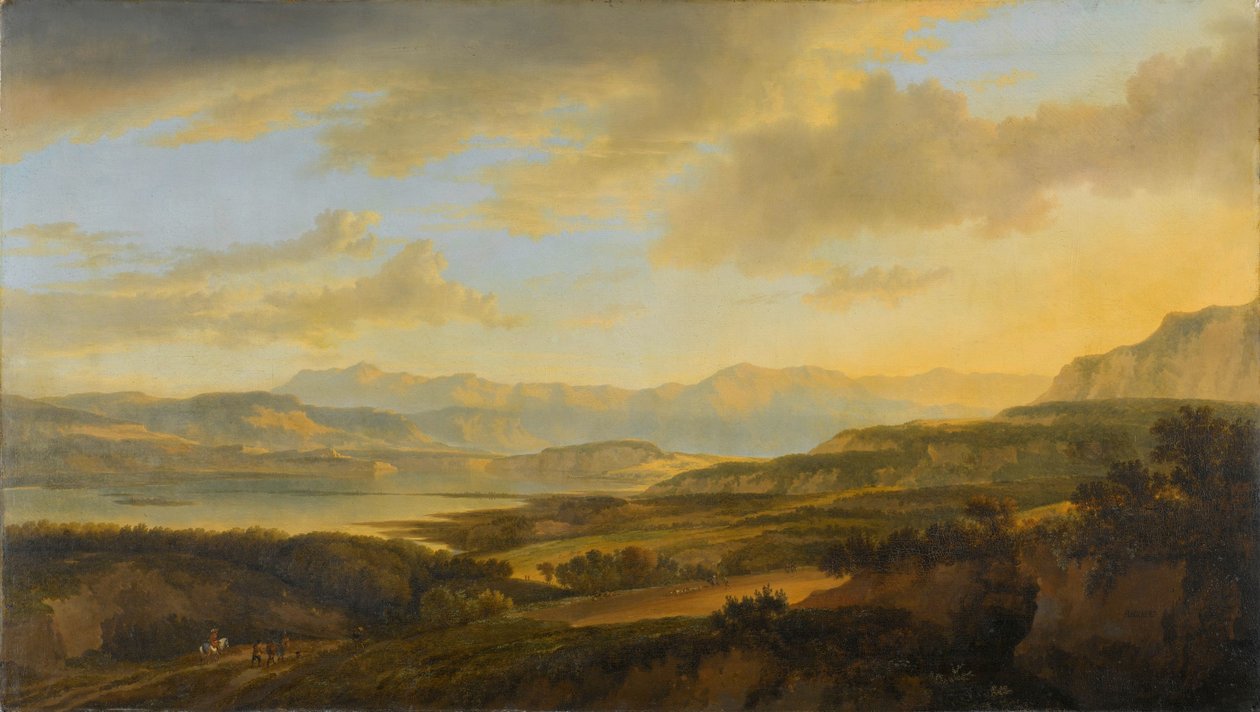 Jezioro Zuryskie autorstwa Jan Hackaert