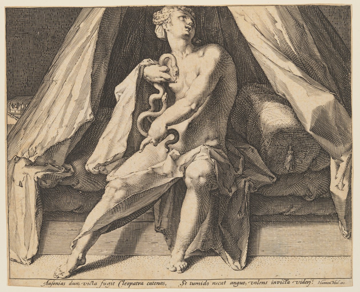Kleopatra autorstwa Jan Harmensz. Muller