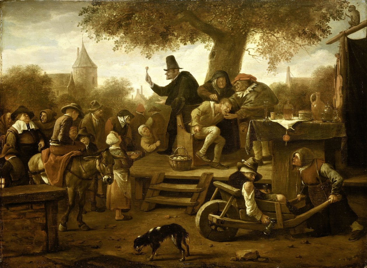znachor autorstwa Jan Havicksz. Steen