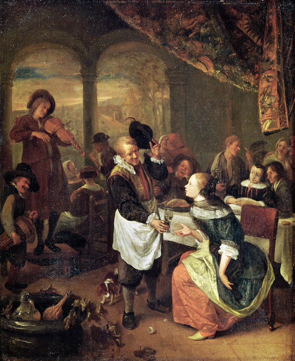 Szarmancki karczmarz autorstwa Jan Havickszoon Steen