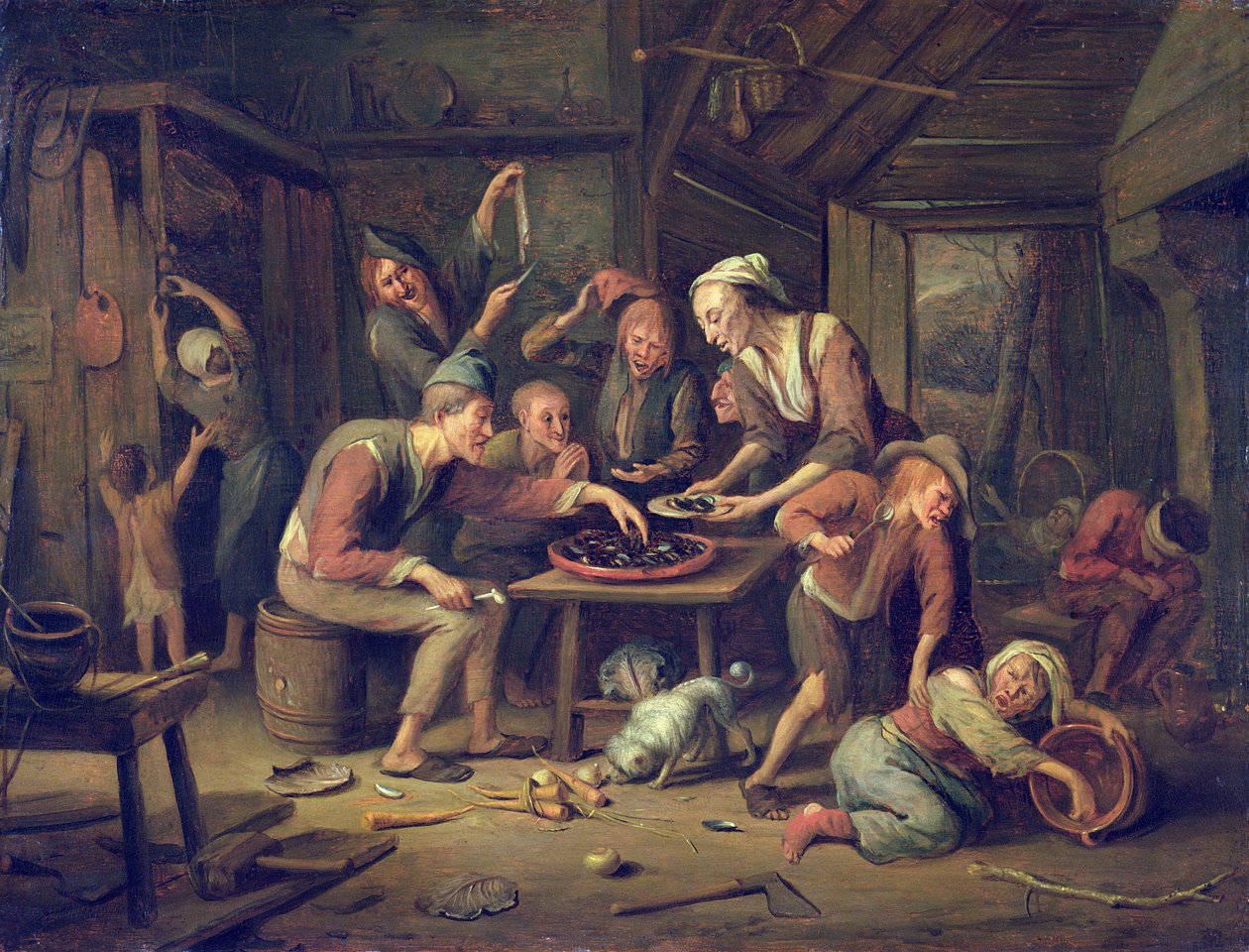 Odchudzona kuchnia autorstwa Jan Havickszoon Steen