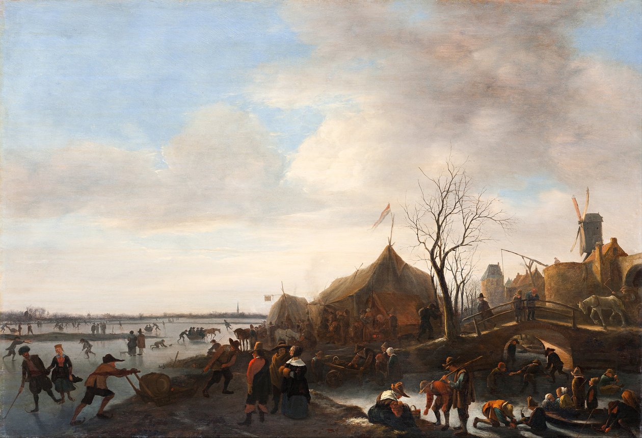 Scena zimowa autorstwa Jan Havickszoon Steen