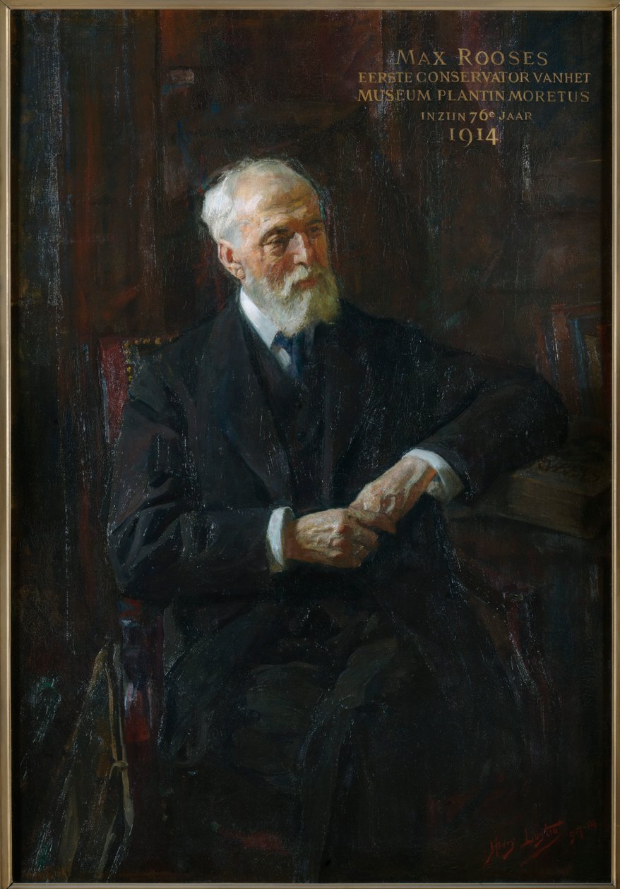 Portret Maxa Roosesa 1839-1914, 1914. autorstwa Jan Hendrik Luyten