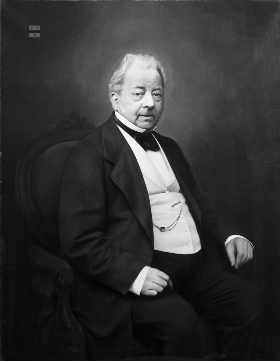 Portret Archibalda Jana van de Polla (1800-1870) autorstwa Jan Hendrik Maschaupt