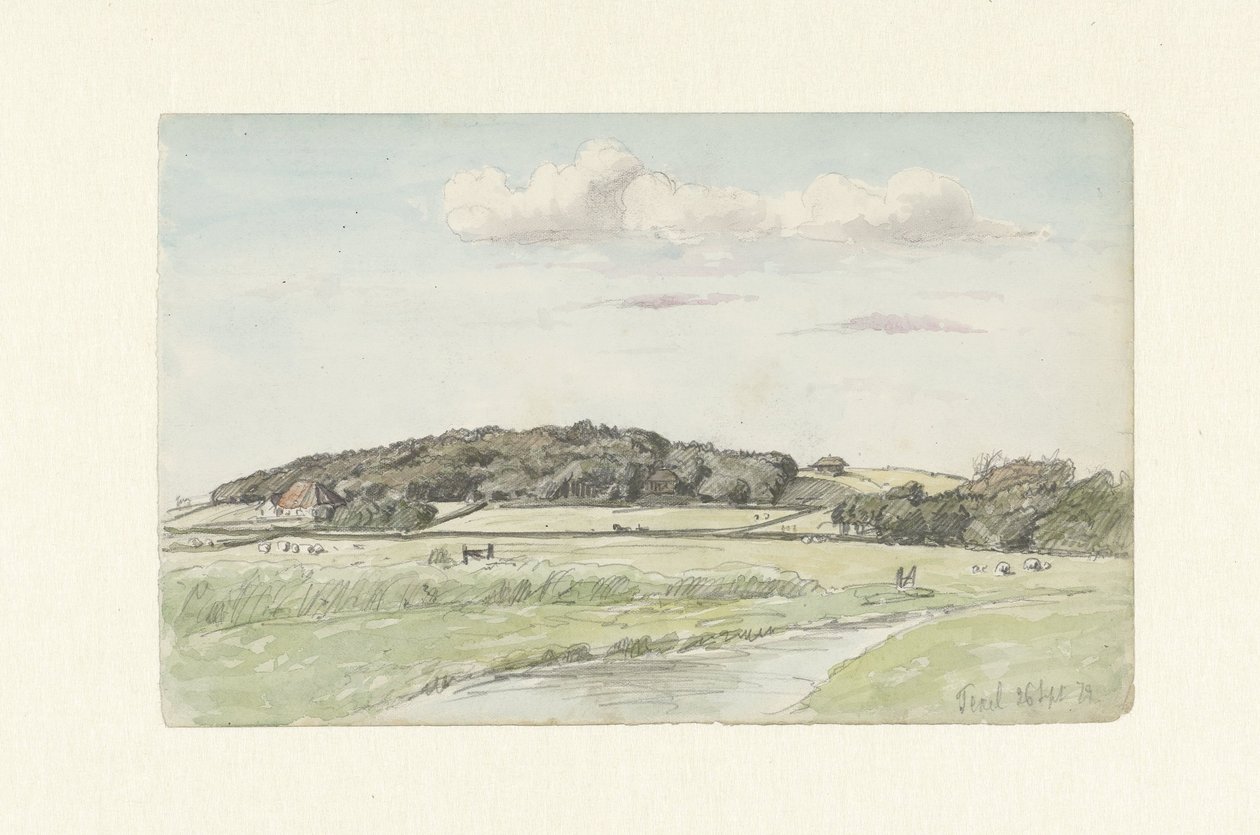 Widok Texel autorstwa Jan Hoynck van Papendrecht
