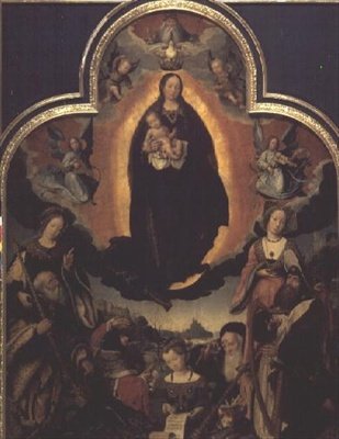 Najświętsza Maryja Panna w Chwale autorstwa Jan II Provost