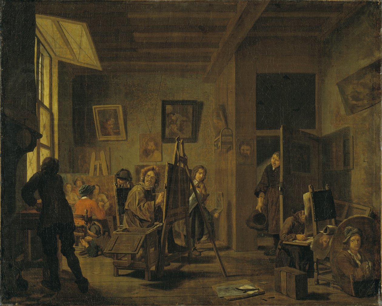 Pracownia malarska autorstwa Jan Josef the Elder Horemans
