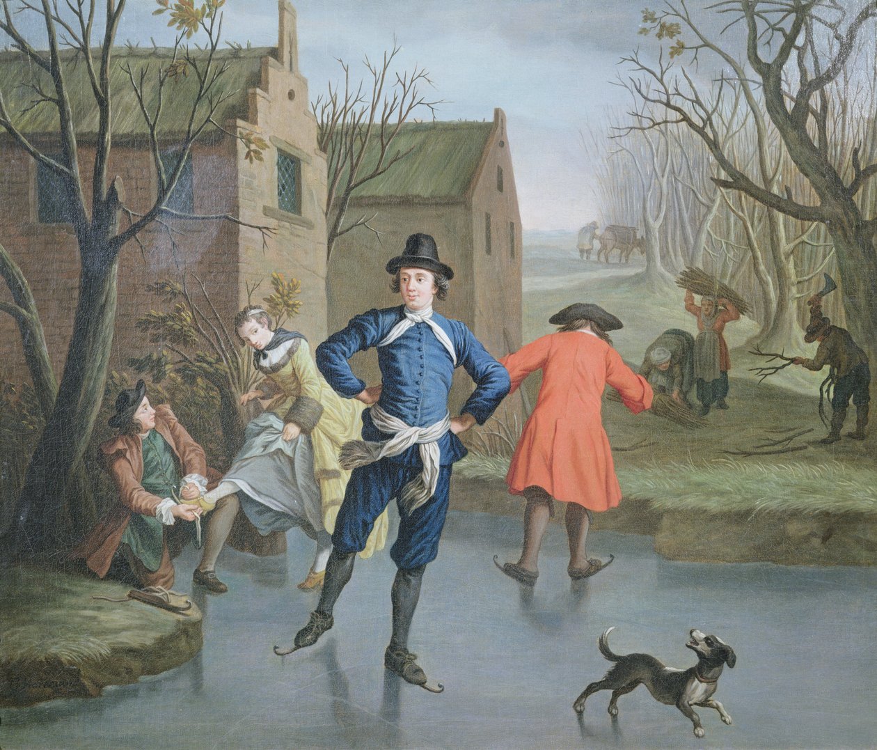 Cztery pory roku: zima autorstwa Jan Josef the Elder Horemans