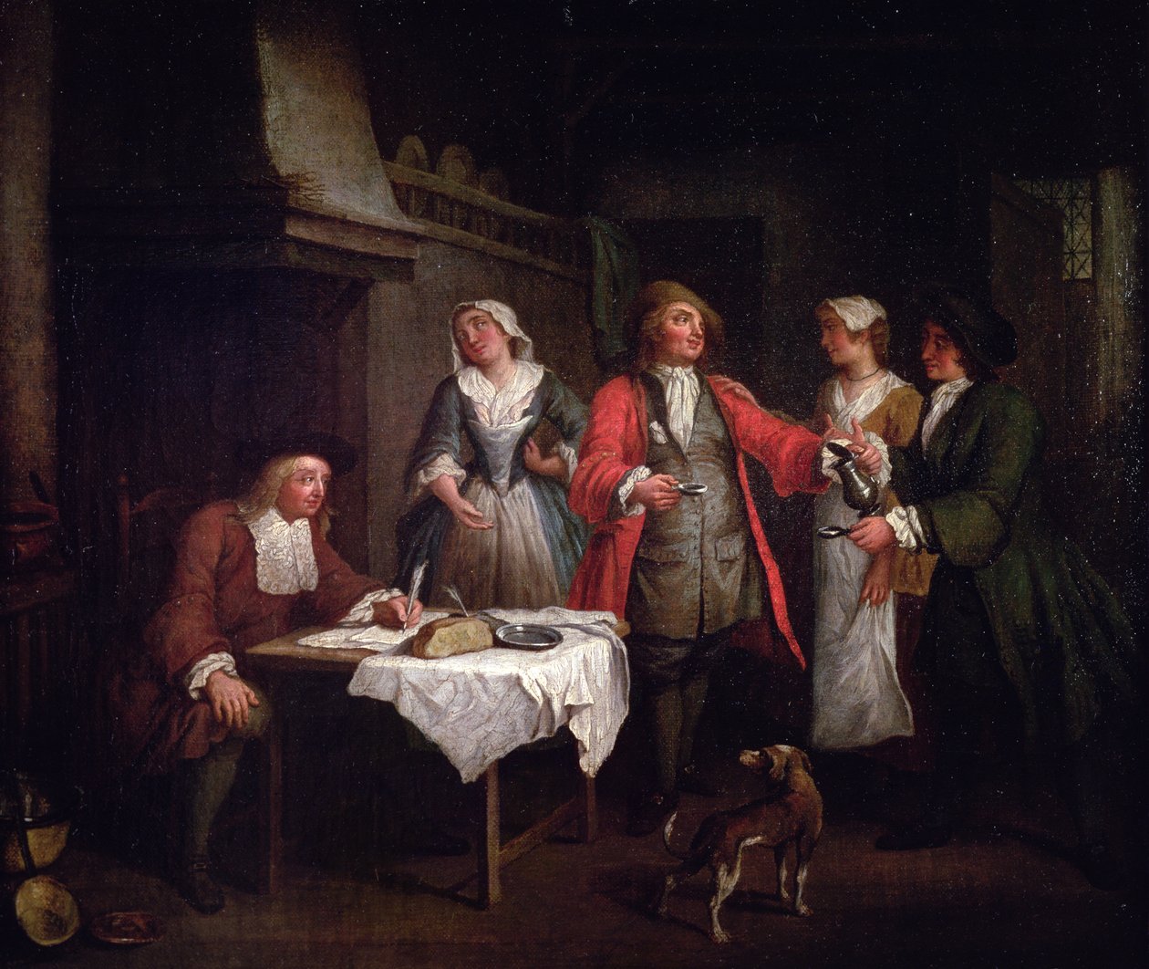 Umowa małżeńska autorstwa Jan Josef the Elder Horemans