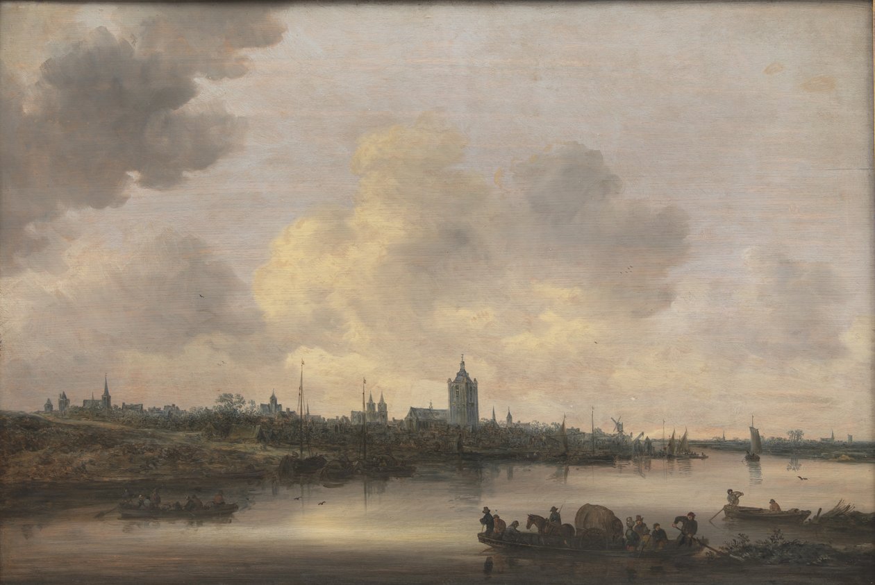 Widok miasta Arnhem autorstwa Jan Josefsz van Goyen