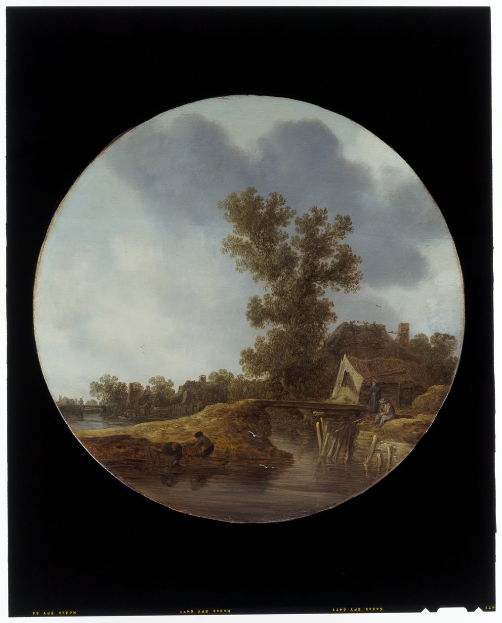 Krajobraz Rzeczny Z Wędkarzem autorstwa Jan Josephsz van Goyen