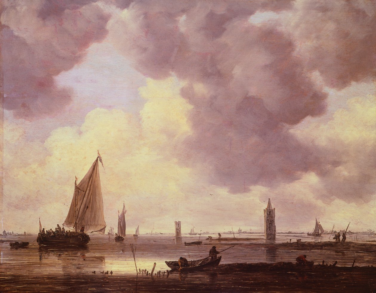 Łodzie autorstwa Jan Josephsz van Goyen
