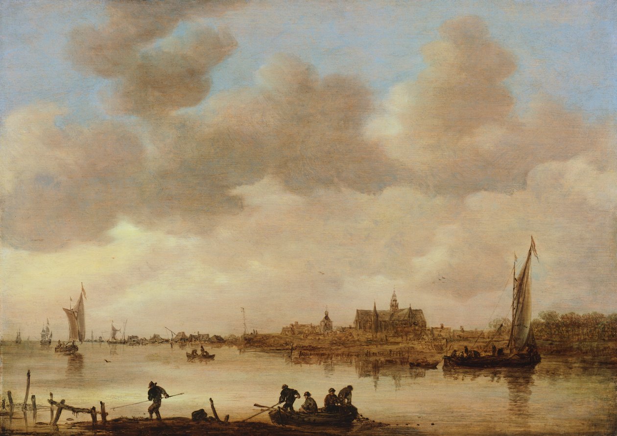 Krajobraz, Jan van Goyen (1596-1656) autorstwa Jan Josephsz van Goyen