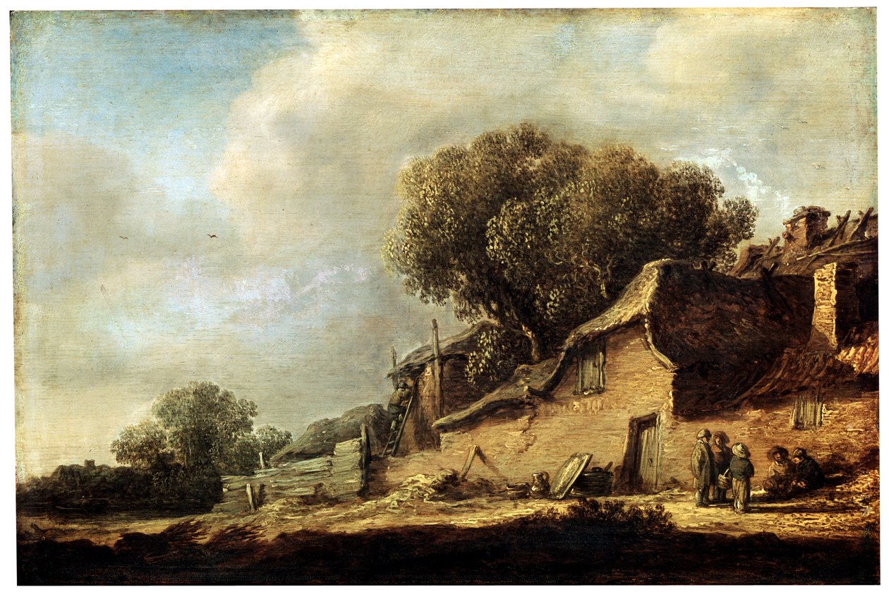 Pejzaż z Chłopską Chatą, 1631. autorstwa Jan Josephsz van Goyen