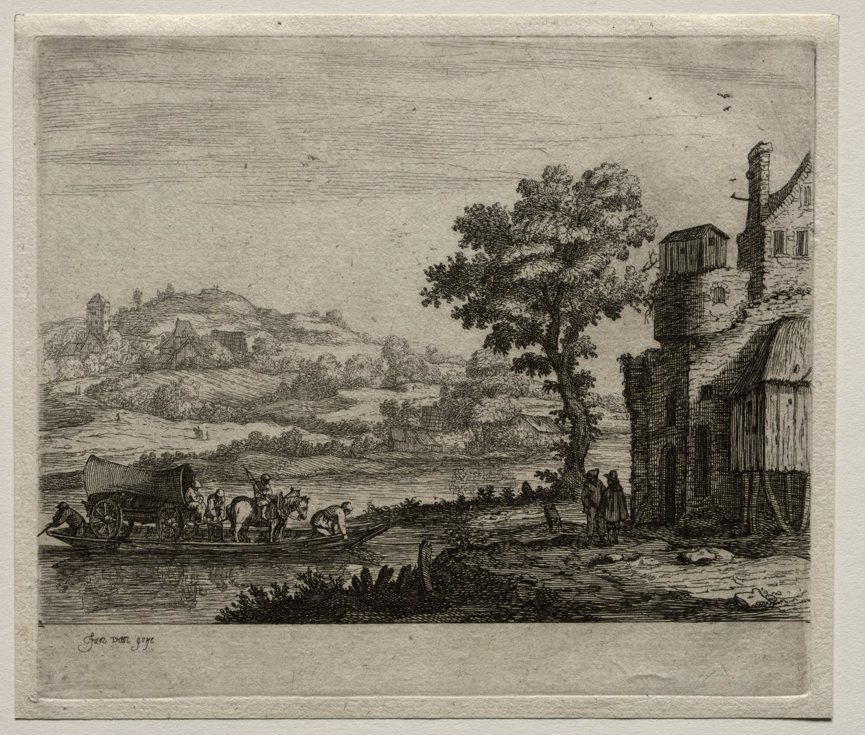 Prom. autorstwa Jan Josephsz van Goyen