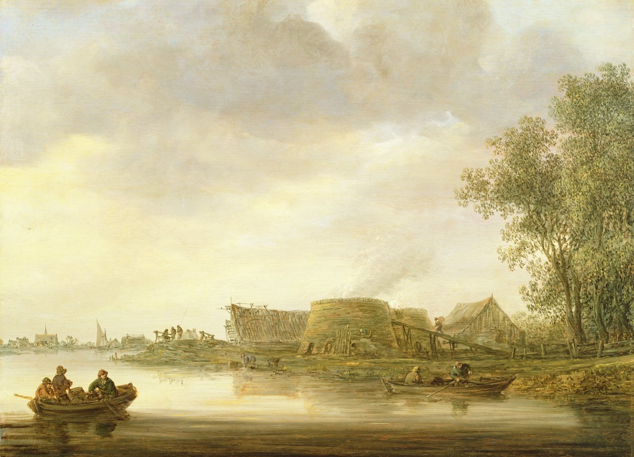 Nieznany obraz autorstwa Jan Josephsz van Goyen