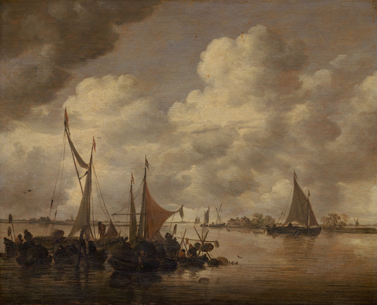 Nieznany obraz autorstwa Jan Josephsz van Goyen