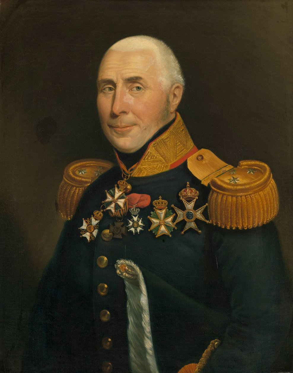 Portret Gijsbertusa Martinusa Corta Heyligersa autorstwa Jan Kieft