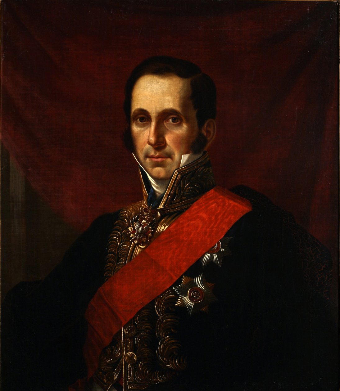 Portret hrabiego Siergieja Siemionowicza Uvarowa 1786-1855, 1844 autorstwa Jan Ksawery Kaniewski