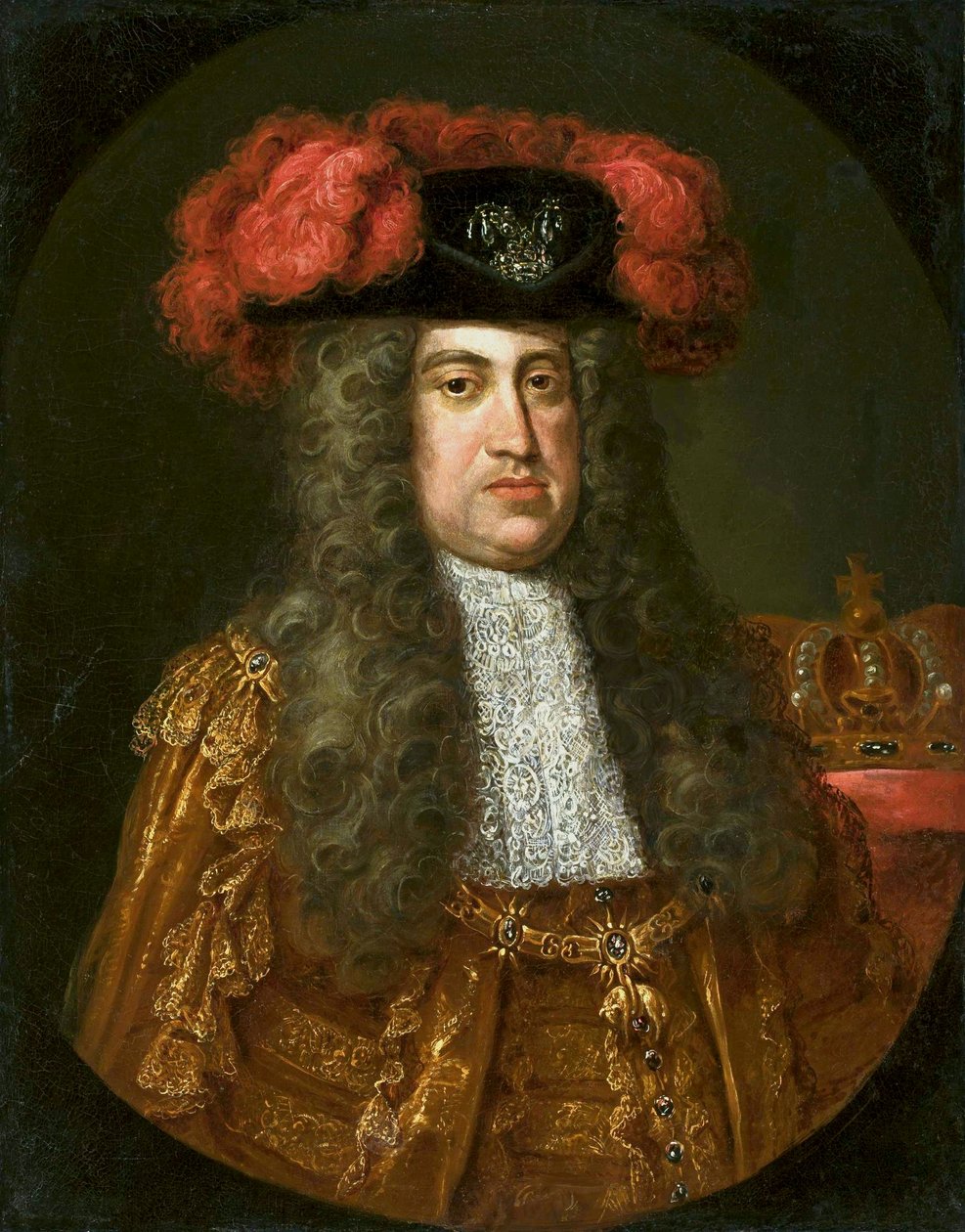 Portret cesarza Karola VI Habsburga (1685-1740) z Orderem Złotego Runa autorstwa Jan Kupecký