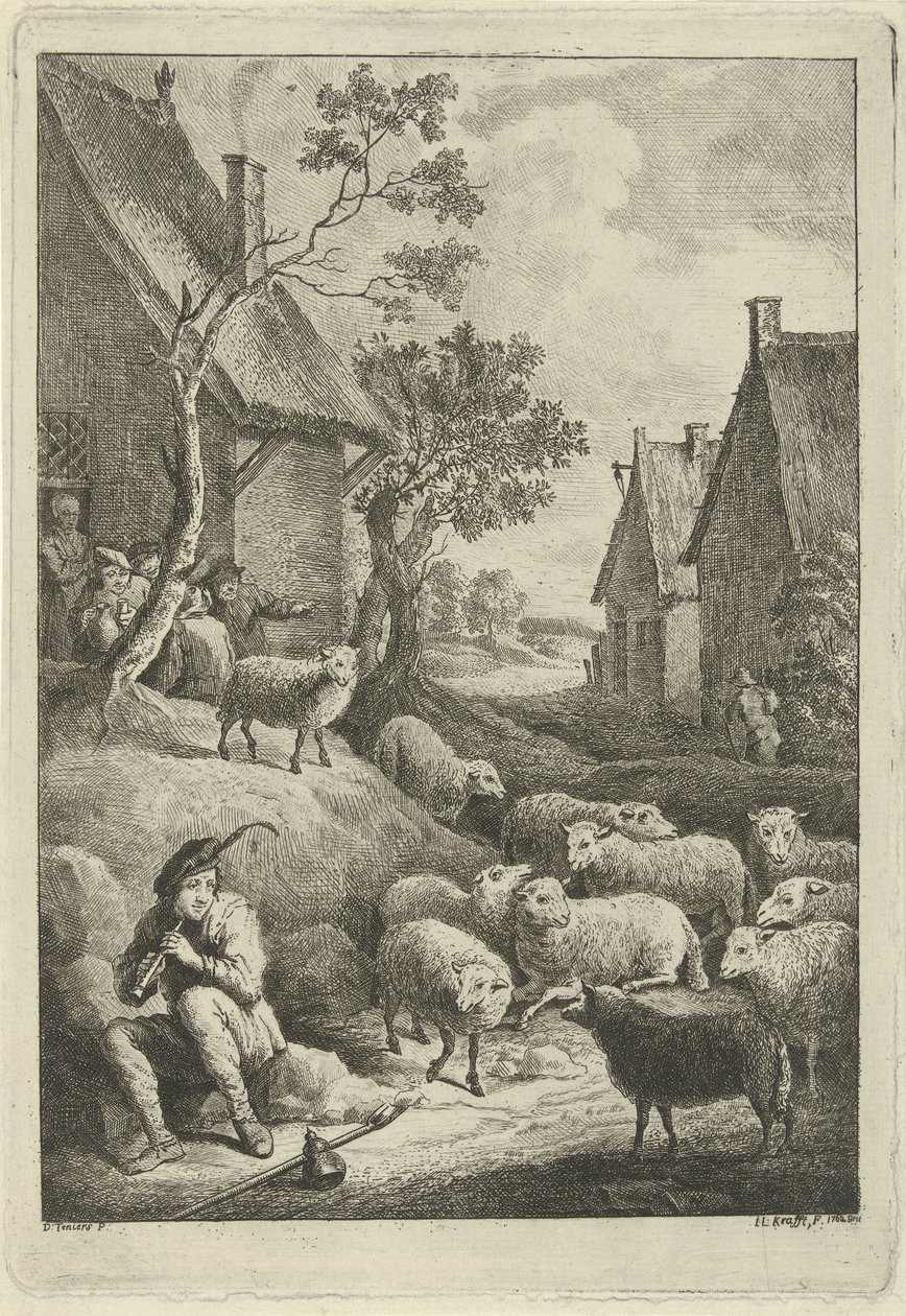 Pasterz autorstwa Jan Lauwryn Krafft (I)