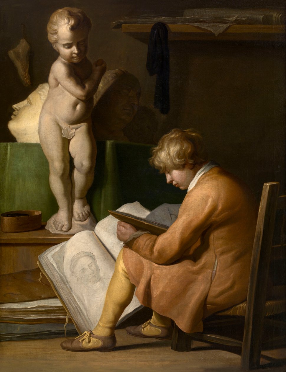 Młody artysta autorstwa Jan Lievens