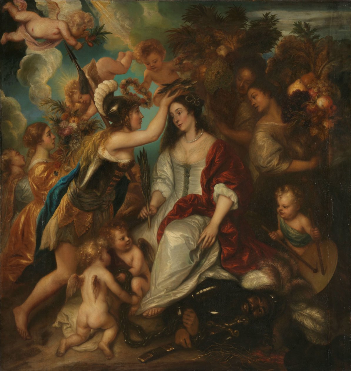 Alegoria Pokoju autorstwa Jan Lievens