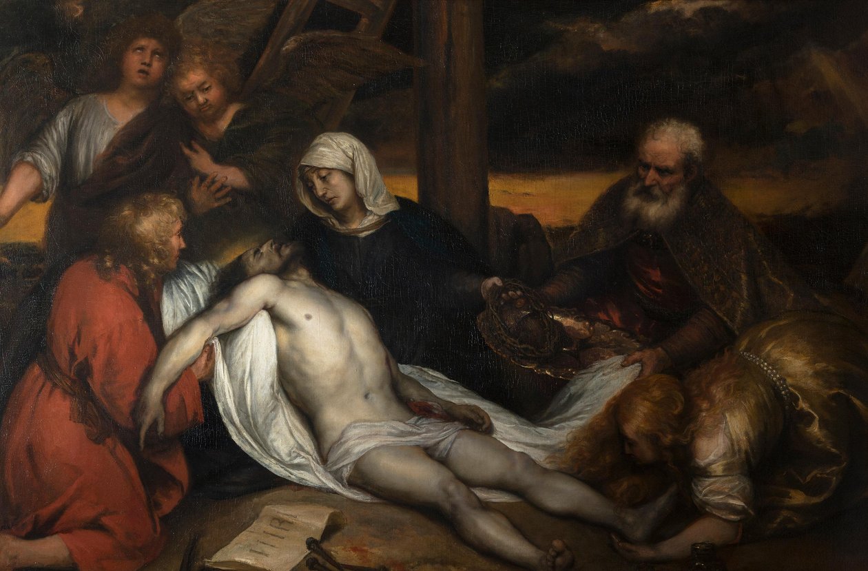 Opłakiwanie Chrystusa autorstwa Jan Lievens