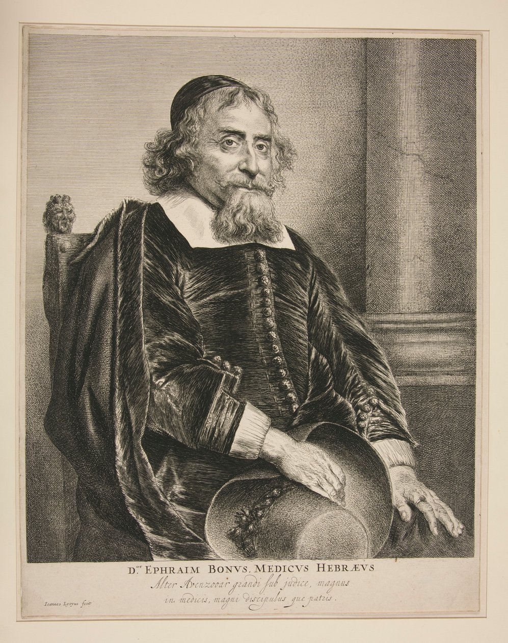 Pan Efraim dobry lekarz hebrajski autorstwa Jan Lievens