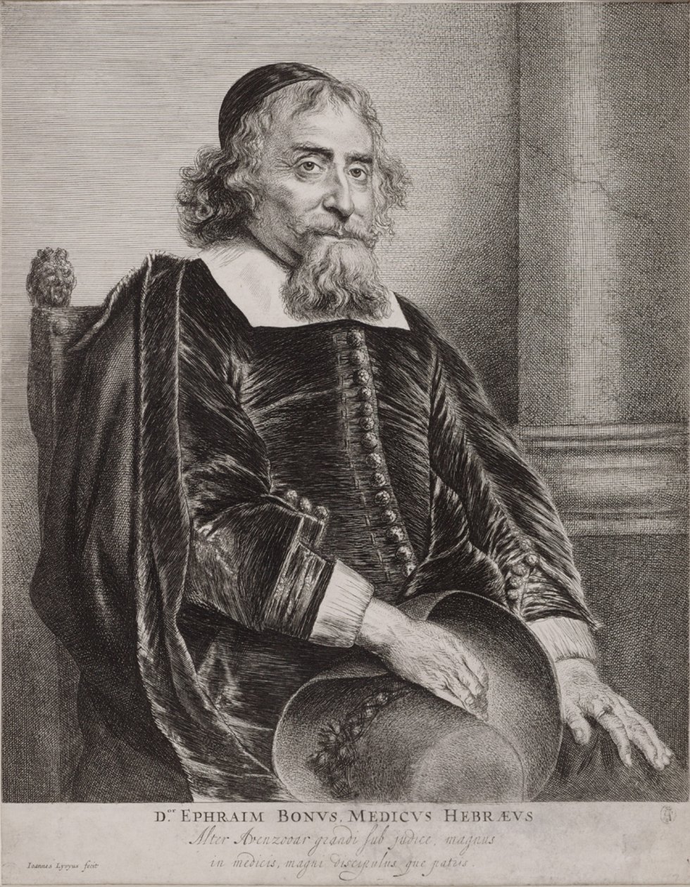Portret Efraima Bueno autorstwa Jan Lievens