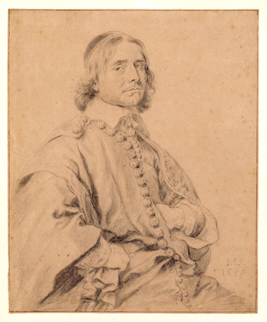Portret, rzekomo przedstawiający Johannesa Wtenbogaerta autorstwa Jan Lievens