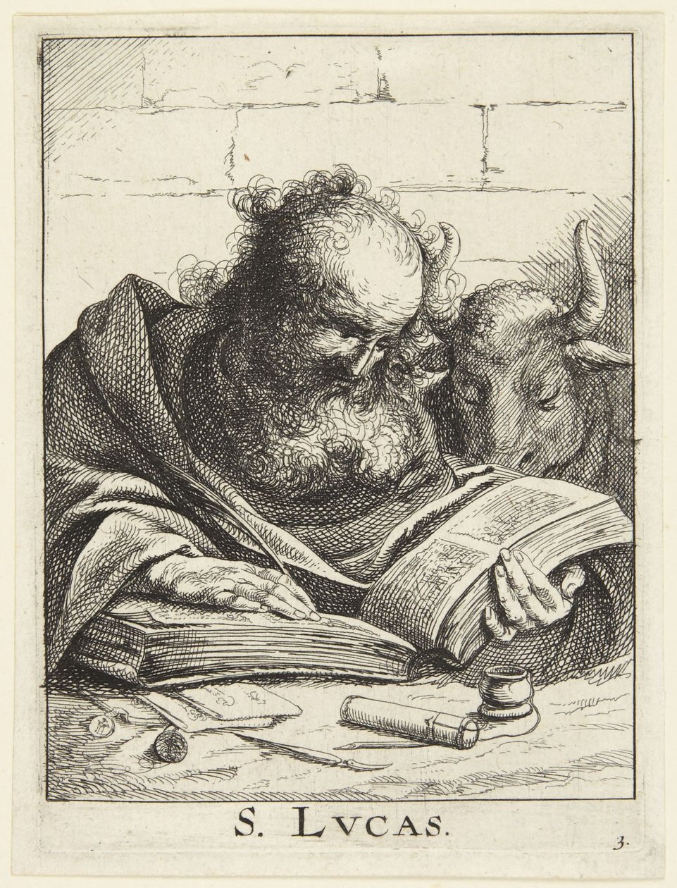 Św. Łukasz autorstwa Jan Lievens